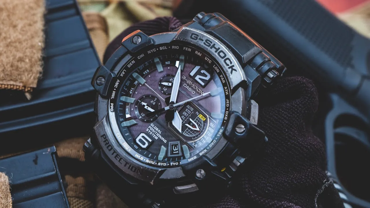 A rugged Casio G-Shock built for extreme tactical environments.